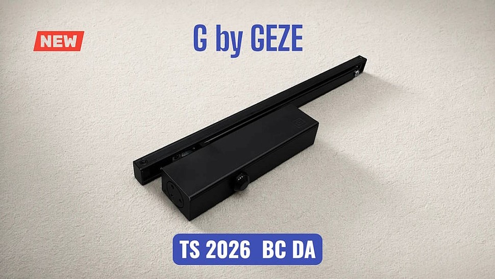 Новинка: доводчик G TS 2026 BC DA от GEZE поступил в продажу
