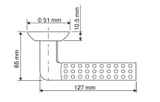 RENZ DH 36-08 SN/NP Венеция ник.мат/ник.блест. Комплект ручек (20)
