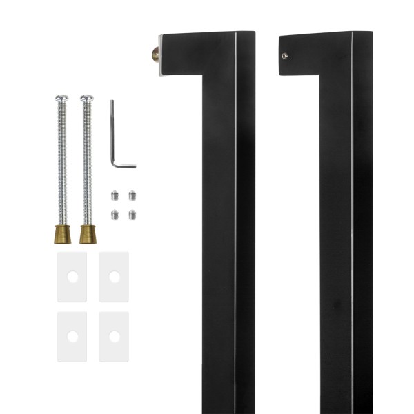 Ручка-скоба PULL.PH38/1000.26 INOX 304 (PH-26-38/1000-INOX) BLACK