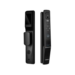 Замок врезной электронный Hogo V05 с распознаванием лица, черный