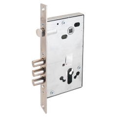 Эльбор 1.03.25.0.0 Кремень б/мех.б/о, м/о 85мм Замок врезной б/руч (10)