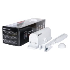 БУЛАТ Доводчик дверной ARCTIC ДД 502/4 DA-W (60-120 кг) белый, морозостойкий (10)