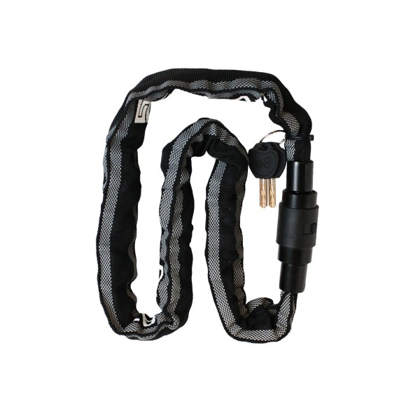 БУЛАТ ВС 620Ц (d6*1000) ЧЕРНЫЙ с цепью Замок навесной (6) (30,15)