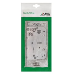 Корпус врезного замка c защёлкой PLASTLP85-50 ВL черный