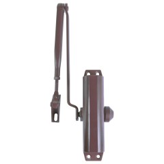 БУЛАТ Доводчик дверной ARCTIC (АРКТИК) ДД 502/4 DA-С (60-120 кг) коричневый, морозостойкий (10)