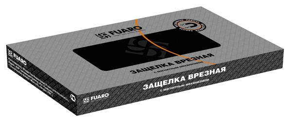Защелка врезная MAGNET M72-50 CP хром