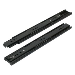 StahlBuro направляющие шариковые с доводчиком (2 шт.) 45-350 /14&quot;/ черный (20)