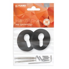 Накладка на цилиндр ET.R.SLR52 BL-24 черный