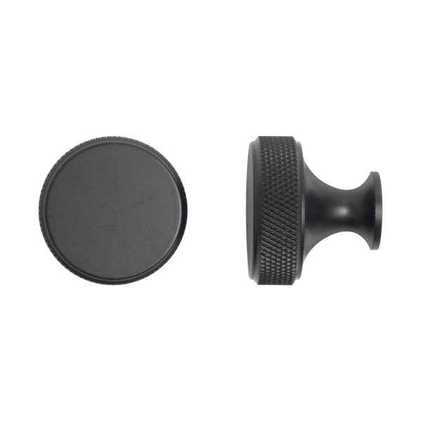 StahlBuro AP2704 2шт., BL матовый черный. Ручка-кнопка мебельная (25, 250)