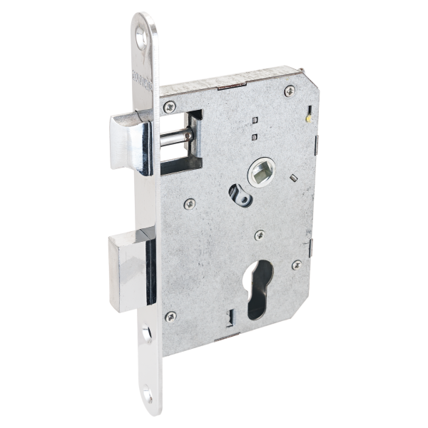 АЛЛЮР ЗВ4-55A CP хром 55мм без ц/мех. Замок врезной б/руч (24)