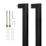 Ручка-скоба PULL.PH38/800.26 INOX 304 (PH-26-38/800-INOX) BLACK
