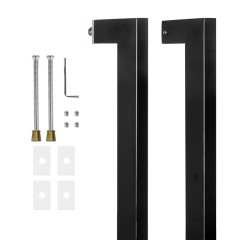 Ручка-скоба PULL.PH38/800.26 INOX 304 (PH-26-38/800-INOX) BLACK