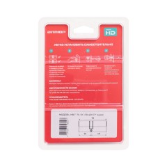 АЛЛЮР HD F 70-5К CP (30x40) хром перф.кл БЛИСТЕР Цилиндровый механизм (60,50,10)