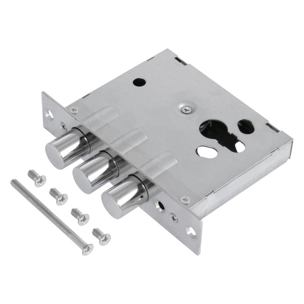 АЛЛЮР ЗВ1-06А без ц/мех.б/о для кит.металл.дверей Замок врезной б/руч (20)