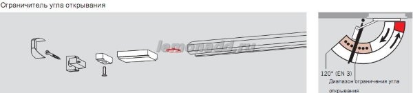 Uprugij Ogranichitel Ugla Otkryvaniya Dveri Dlya Dovodchikov Dorma Ts 90
