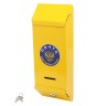 Ящик почтовый "Столбик с замком" (желтая) (20)