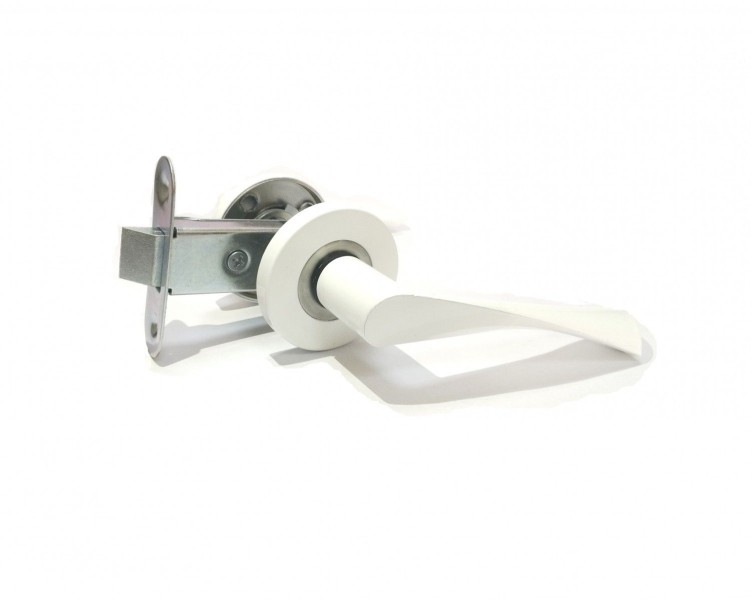 Д-град Зенит ЗЩ2.07 белый Защелка дверная (30)