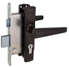 Д-град Зенит ЗВ4-3.01 медь м/о 55 Замок врезной с/руч (15)