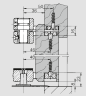 dormakaba Factory OUTLET Планка 7411/56, screw-on type