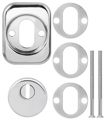 Броненакладка DEF.XL/K-EXT.4286 (DEF 4286 SQ XL) CP-8 хром