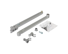 dormakaba ED Стандартная тяга 225 мм, серебристая