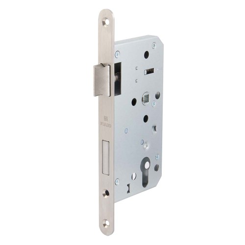 Замок врезной DD.INOX/C-55.72 (лиц.планка 20 мм)