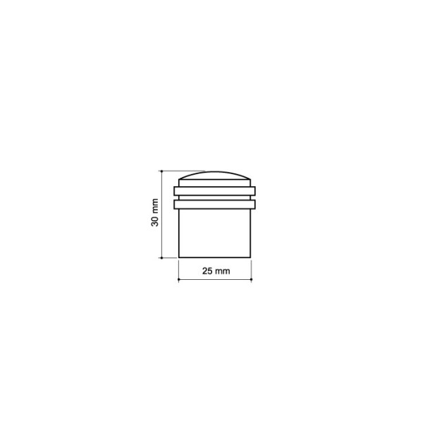 Упор дверной напольный STOPPER/ZA062 (DH062ZA) GP-5 золото
