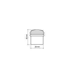 Упор дверной напольный STOPPER/ZA062 (DH062ZA) GP-5 золото
