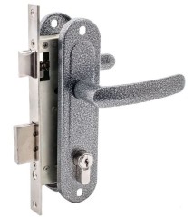 Д-град Зенит ЗВ7-70.4-02 серебро Замок врезной с/руч (15)