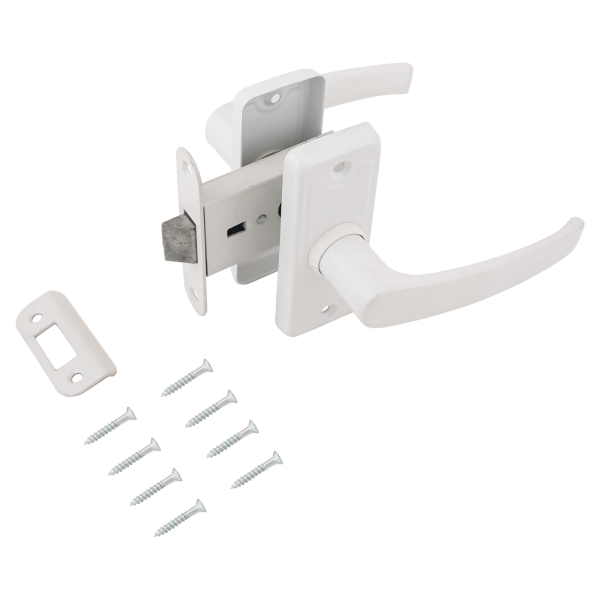 Могилев ЗЩ 1-2-16-00 белый Защёлка дверная (12)