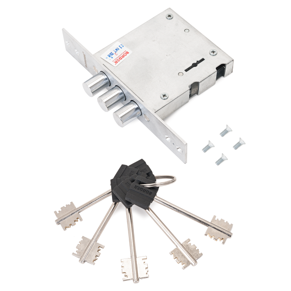 Рязань ЗВ 8-8Г/15 (КЛП7-97).У2 б/о  "BORDER" 87310 Замок врезной тяж (18)