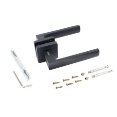 АЛЛЮР АРТ &quot;КОЛОМБО&quot; BL/BL матовый черный (23150) Комплект ручек (20)