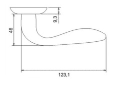 PUERTO AL 504-08 SB мат.латунь Комплект ручек (20)