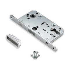 Рязань ЗЩЦМ-85 хром без ЦМ 81677 м/о 85 мм замок межкомнатный (30)