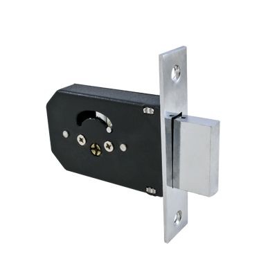 СТАНДАРТ 955-5К CP хром крест.ключ Замок врезной б/руч (60)