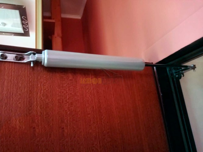 Доводчик NOTEDO GS-35 HO (односкоростной пневматический дверной доводчик для дверей до 35 кг)