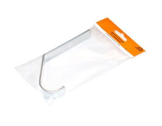 Домарт крючок-вешалка 2-рожковый белый (50)