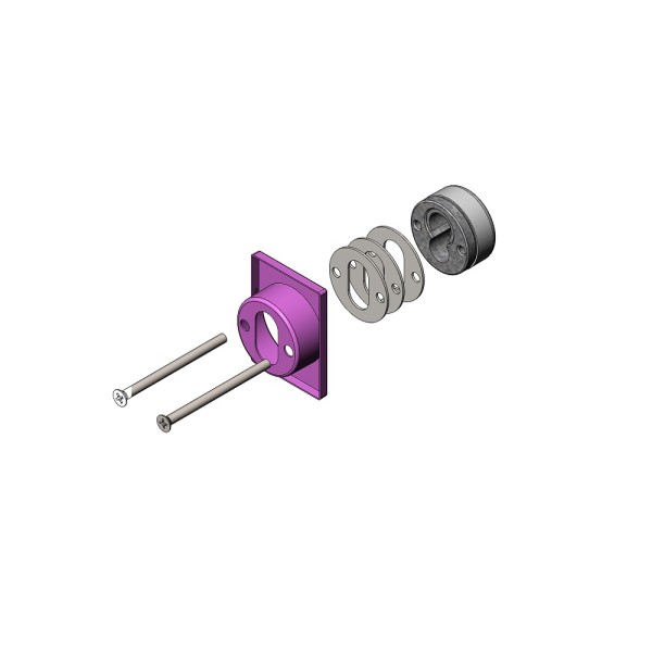 Броненакладка DEF.RL/K.4286 (DEF 4286 RL) CP-8 хром