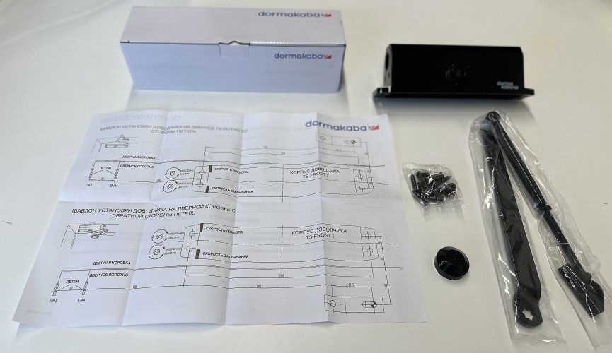 dormakaba (DORMA) TS FROST II BC EN5/6 (дверной доводчик в комплекте с рычагом)