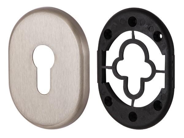 Декоративная накладка на цилиндр ET-DEC (ATC Protector 1) SN-3 Матовый никель