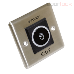 Кнопка бесконтактная инфракрасная DOORLOCK IRSW05 серебристая