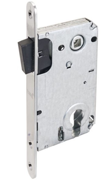 RENZ Magn 85 С хром блест. без ЦМ Замок врезной магнитный б/руч (60)