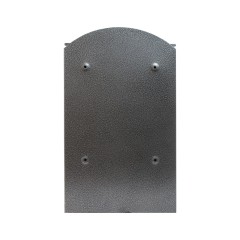 Ящик почтовый АЛЛЮР №4011 &quot;Герб&quot; серебро (5)