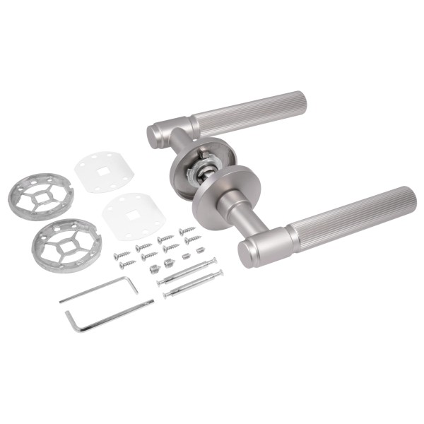 ALLUR ART COLLECTION "ESTETA" MSN (53180) итал. матовый никель Комплект ручек (20)