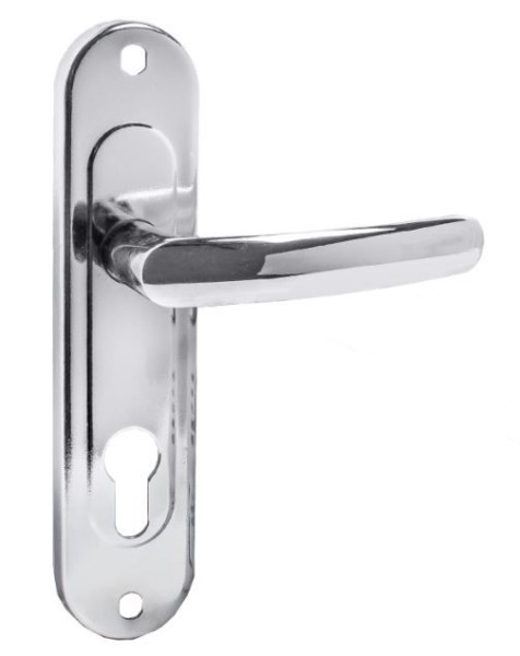 Зенит РФ1-70.02 хром к замку ЗВ 7-70 Комплект ручек (20)