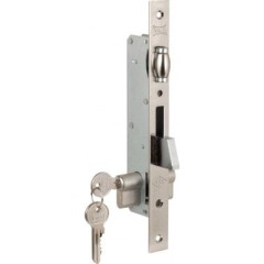 KALE 255 25мм никель 3 кл  (ц/м 62мм) Замок врезной б/руч (30)