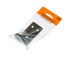 Домарт Проушина усиленная угловая 80*45*40  (толщ. 5мм)  б/п  d 15мм (50)