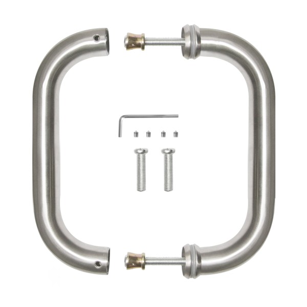 Ручка-скоба PULL.PH25/200.21 INOX 201 (PH-21-25/200-INOX)