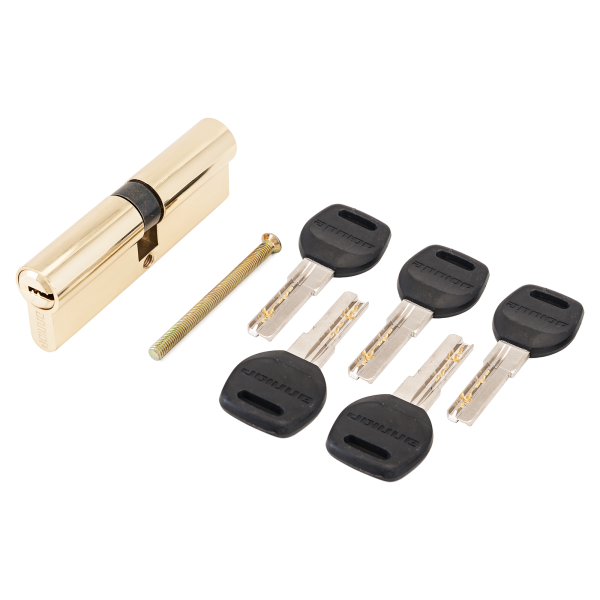 АЛЛЮР HD F 90-5К BP (45x45) латунь перф.кл Цилиндровый механизм (60,50,10)