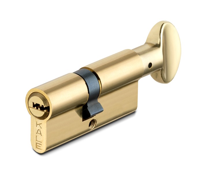 Цилиндровый механизм с вертушкой 164 BM/70 (30+10+30) mm латунь 5 кл.